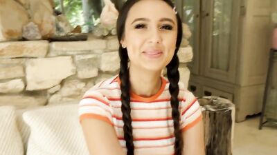 Stepsis Audition: Eliza Ibarra goes wild with deepthroating & hardcore pussy licking