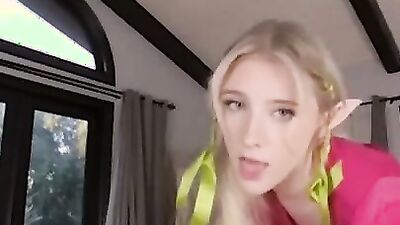 Melody Marks takes on Zelda F's champion in Xxx Part 2 in this parody cosplay babe POV