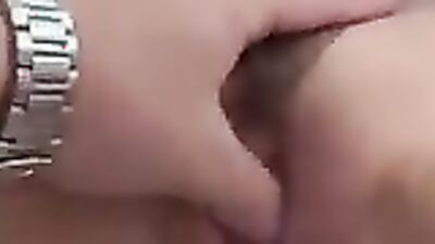 Brunette neighbor gets her pussy filled with creampie by a big-dicked stud