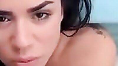 Monica Sage gets off on tugging on a dick and getting a hot load