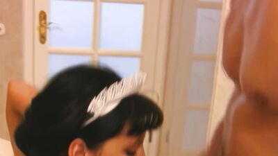 Pink Pussy gets her ass licked and fucked by the kitchen staff in hot homemade video