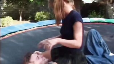 Watch these young sluts take turns sucking on a big black cock, taking a cumshot in their mouth