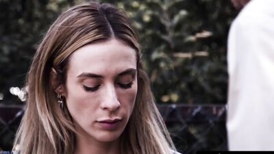 Aiden Ashley gets steamy with her stepdad's job offer and takes it all in!