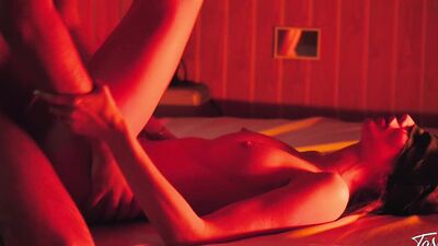 Laura Sinn cheats on her boyfriend with a stranger in a club - Blindfolded glory hole action!