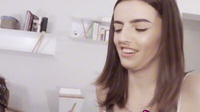 French Maid Babes: Hardcore Threesome with Naughty Maids in HD
