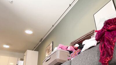 Luna Bbunny's Short Skirt Outfit Gets Stretched for a Hard Haul in Panties and See-through Dress