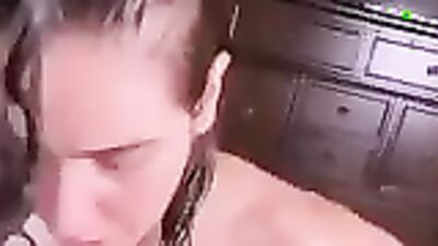 Juicy Puerto Rican MILF gets her big tits fingered and fucked in crazy shower fuck