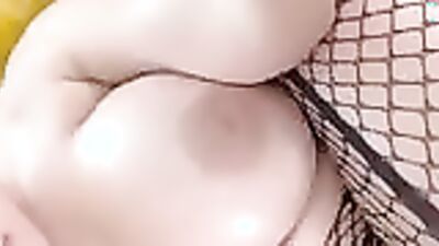 Watch this busty amateur babe bounce her big ass on a massive cock with all her might