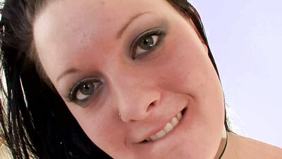Savannah Paige undresses and gets her tight ass drilled by John Espizedo