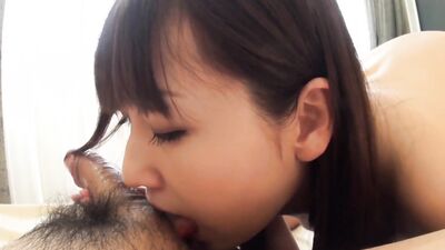 Watch this Japanese babe get her ass drilled hard and enjoy a hot oral pleasure