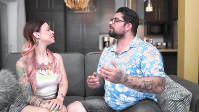 Teacher nails a cute MILF in the ass with his big cock