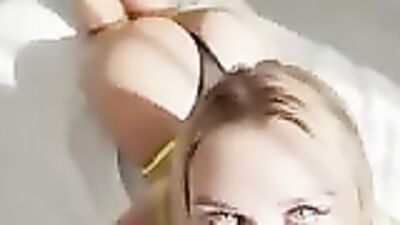 Hot blonde babe begs for more than just a gentle ride in 4K POV