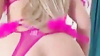 Stepmom in lingerie surprises with a seductive outfit & deep blows stepson in POV