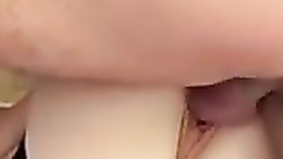 Guy with a massive package fucks a hot brunette in a hotel room