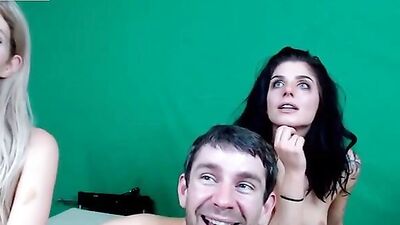 Alex Tates gives JackandJill the oral sex she craves