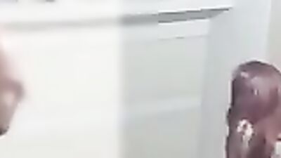 Fanny Squirting gets her big Latina booty drilled by her horny friend while blindfolded