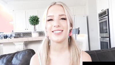 Angel gets her tight pussy drilled hard in POV action - Petite Ashlyn Angel enjoys deepthroating and riding a big dick in reverse cowgirl