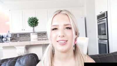 Angel gets her tight pussy drilled hard in POV action - Petite Ashlyn Angel enjoys deepthroating and riding a big dick in reverse cowgirl