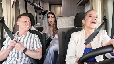 Marica Chanelle gets punished for cheating with Jennifer Mendez in a wild car fuck fest!