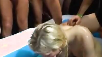 Luisa gets her tight ass drilled in a hot cumshot duo