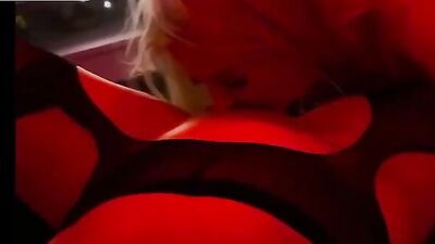 ASMR Daddy's massive tits bounce while she rides his hard cock in a new POV video