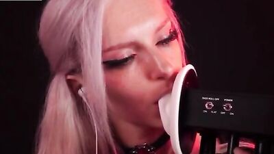 Get ready for a wild ride as she gets busy with her vampire ears
