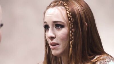 Kenna James gets mad and fucks Madi Collins in a reality porn fantasy