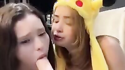 Sofia and her hot friend get down and dirty with kissing, pussy play and more!