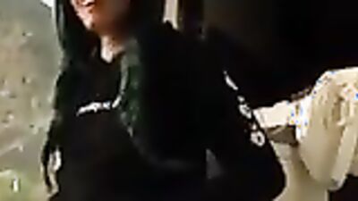 Boba Bitch gets down and dirty with a stranger on a public road twice!
