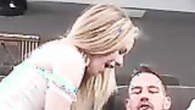 Stepdaughter gets a hard fuck from stepdad on Stepfathers Day Sneaky Movie