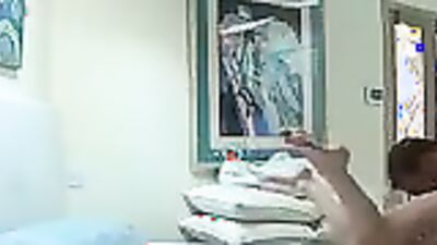 Kristen Scott gets spied on while masturbating and gets a hot load on her face