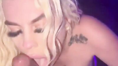 Dolores Dirty & Katt Leya take turns on TonyKoch's massive black cock