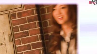 Asian babes get fingered and banged in a steamy gangbang