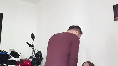 a neighbor came to visit and asked to fuck her in all holes (part 2)