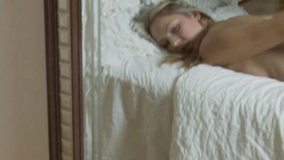 Blonde teen fingers herself hard