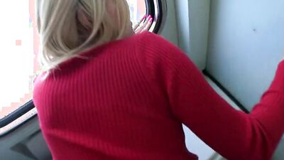 Gorgeous Czech Amateur is Paid Cash to Flash & Fuck in Public