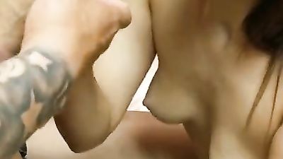 Helping my Neighbor Deepthroat her Boyfriend's HUGE Uncut Cock! (2018)