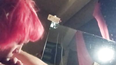 Quarantine PnP Spun BJ with Sexy Girl Blowing Clouds on my Cock Pt. 2