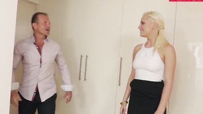 Bitches Abroad - Czech Babe Uses Wet Pussy On Landlord To Get Apartment