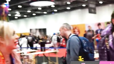 Babestation babes go to UK COMICON 2019