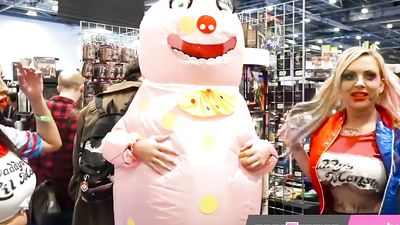 Babestation babes go to UK COMICON 2019