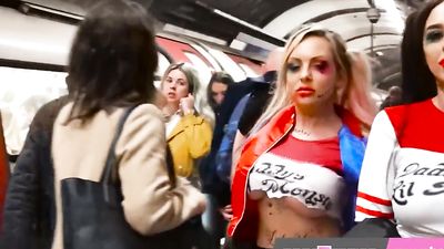 Babestation babes go to UK COMICON 2019