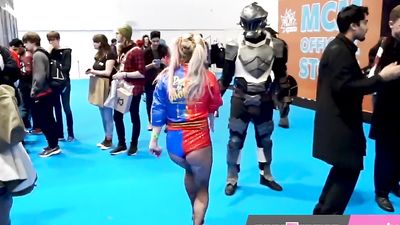 Babestation babes go to UK COMICON 2019