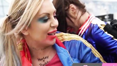 Babestation babes go to UK COMICON 2019