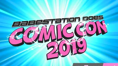 Babestation babes go to UK COMICON 2019