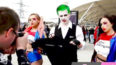 Babestation babes go to UK COMICON 2019