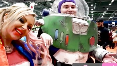 Babestation babes go to UK COMICON 2019