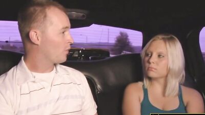 Playful blondies are having oral sex and fun at a wild swinger party.
