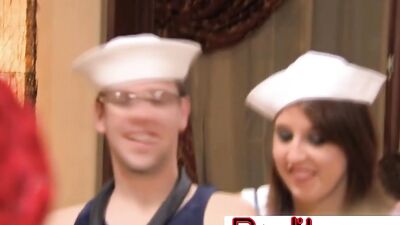 Wild parties at the Swing Mansion with a naughty sex group of amateur swinger couples.