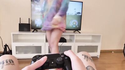 What should I do for you to let me Play? Step-sister is Ready for anything